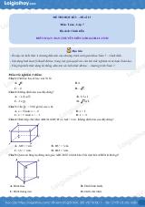 Đề thi học kì 1 Toán 7 Cánh diều - Đề số 13